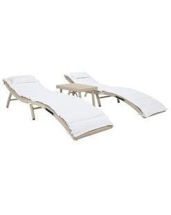 Safavieh Carew 3Pc Sun Lounger Set Home