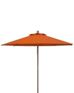 Safavieh Bethany 9Ft Wooden Umbrella Home