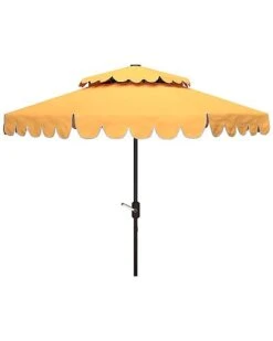 Safavieh Venice 9Ft Dbletop Umbrella Home