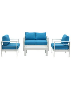 Safavieh Nason 4 Pc Outdoor Living Set Home