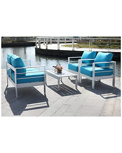 Safavieh Nason 4 Pc Outdoor Living Set Home - Image 2