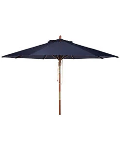Safavieh Cannes 9ft Wooden Outdoor Umbrella Home