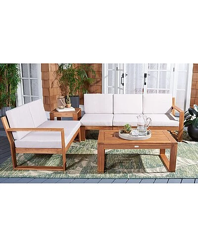 Safavieh Catryn 4pc Outdoor Living Set Home - Image 2