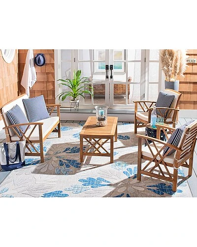 Safavieh Fontana 4Pc Outdoor Set Home