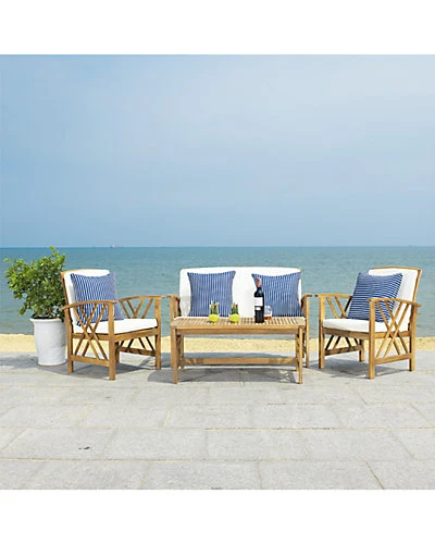 Safavieh Fontana 4Pc Outdoor Set Home - Image 2