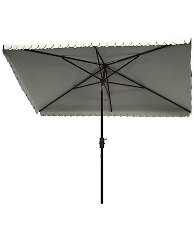 Safavieh Elegant Valance 6.5 X 10 Ft Rect Umbrella Home - Image 2