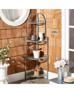 Safavieh Abarrane 4-Tier Corner Shelf Home