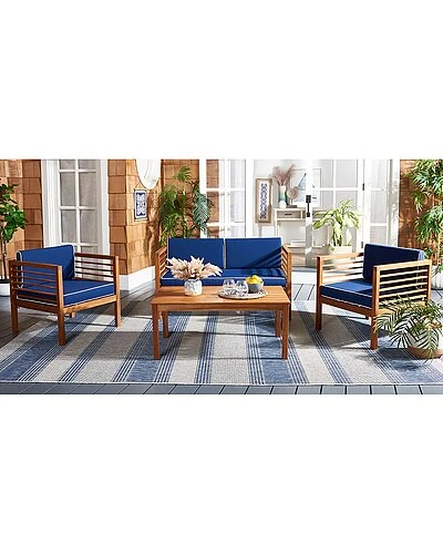 Safavieh Alda 4pc Living Set Home - Image 2