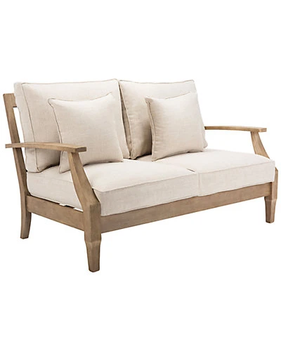 Martinique Wood Patio Loveseat Home