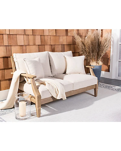 Martinique Wood Patio Loveseat Home - Image 3