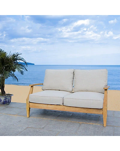 Martinique Wood Patio Loveseat Home - Image 4