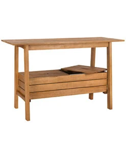 Safavieh Bertie Outdoor Tea Trolley Home