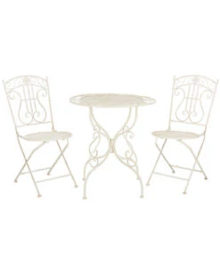 Safavieh Semly Outdoor 3pcs Bistro Setting Home