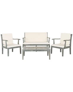 Safavieh Bradbury 4pc Outdoor Living Set Home