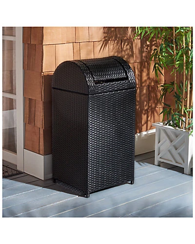 Safavieh Serapis Outdoor Trash Bin Home - Image 3