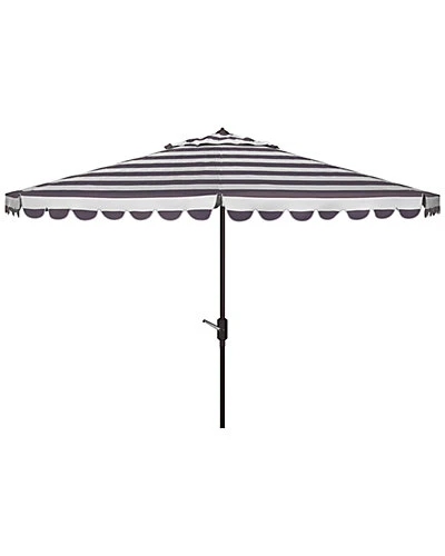 Safavieh Vienna 11Ft Round Crank Umbrella Home