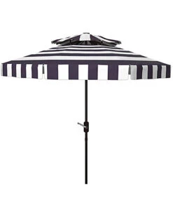 Safavieh Elsa Fashion Line 9Ft Double Top Umbrella Home