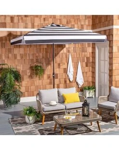 Safavieh Elsa Fashion Line 7.5 Ft Square Umbrella Home