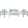 Safavieh Alda 4pc Outdoor Set Home