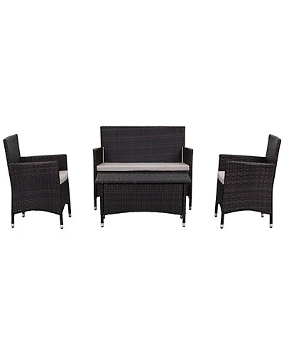 Safavieh Figueroa 4 Pc Outdoor Set Home - Image 3
