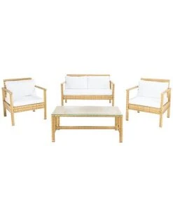 Safavieh Garnen Outdoor 4pc Living Set Home