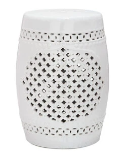 Safavieh Quatrefoil Garden Stool Home