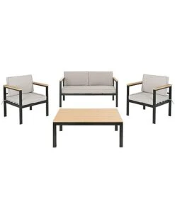 Safavieh Hendor Outdoor 4pc Living Set Home